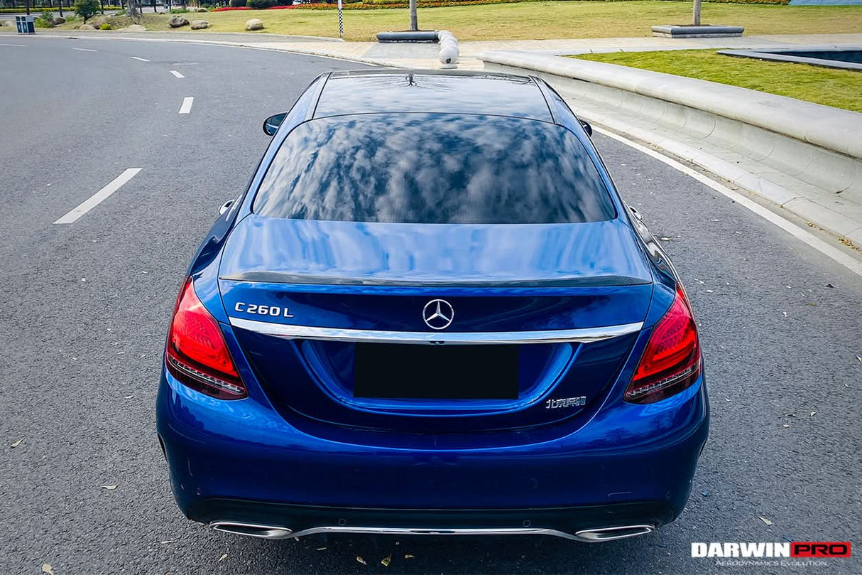 2015-2021 Mercedes Benz C-Class W205 Sedan Trunk Spoiler