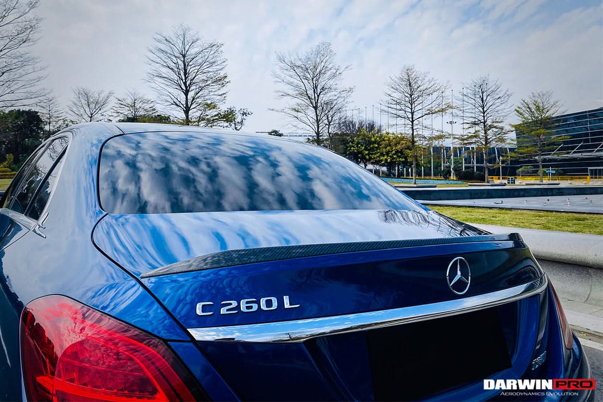 2015-2021 Mercedes Benz C-Class W205 Sedan Trunk Spoiler