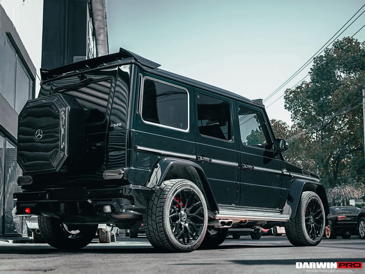2008-2018 Mercedes Benz W463 G Wagon IMP Style Carbon Fiber Rear Roof Spoiler | Fits G500, G550, G63 AMG, G65 AMG