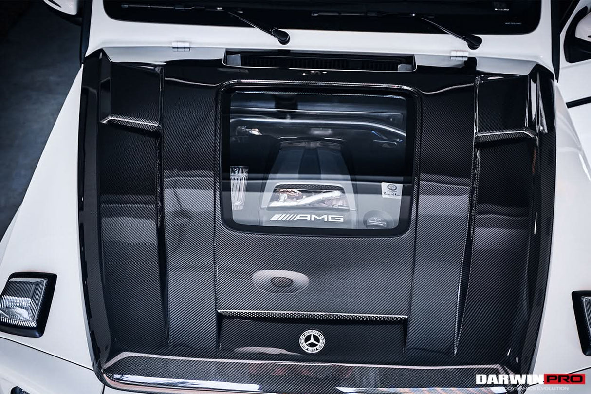 2008-2018 Mercedes Benz W463 G Wagon IMP Style Carbonf Fiber Hood | Fits G500, G550, G63 AMG, G65 AMG
