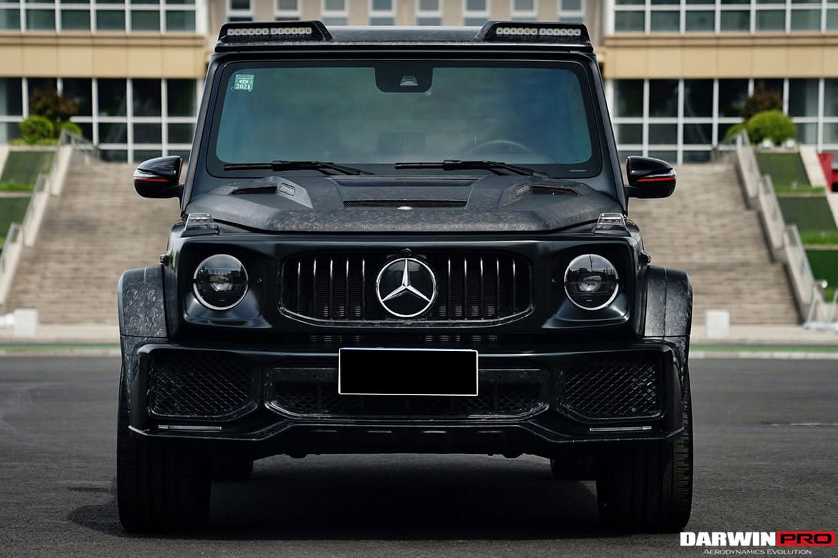2019-2025 Mercedes Benz W464 | W465 G Wagon IMP Performance Partial Carbon Fiber Hood | Fits G500, G550, G63 AMG