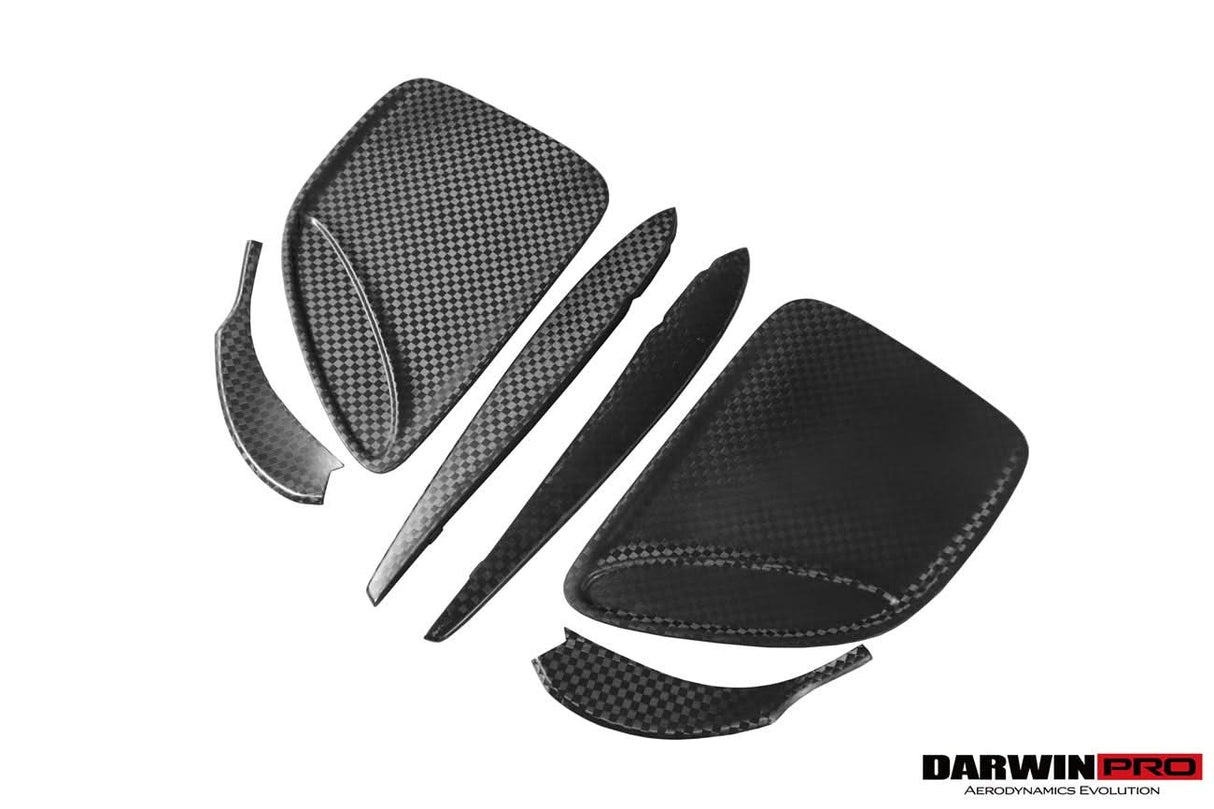 DarwinPRO 2010-2015 Mercedes Benz W197 SLS AMG BKSS Style Side Skirts & Fender