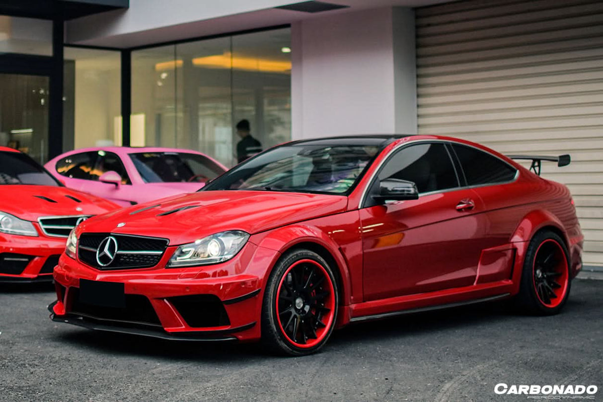 2012-2014 Mercedes Benz W204 BKSS Style Wide Full Body Kit DarwinPRO (BKSS) Fits C63 AMG Coupe