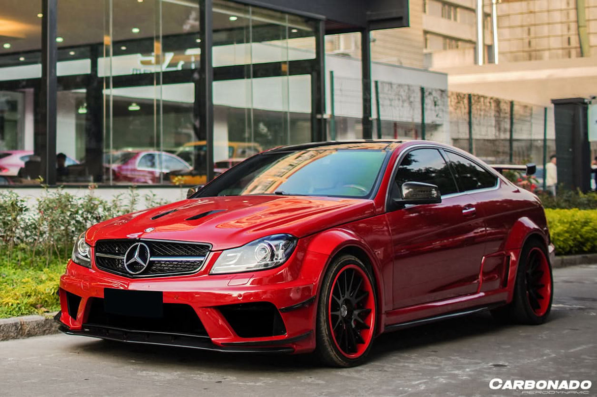 2012-2014 Mercedes Benz W204 BKSS Style Wide Full Body Kit DarwinPRO (BKSS) Fits C63 AMG Coupe