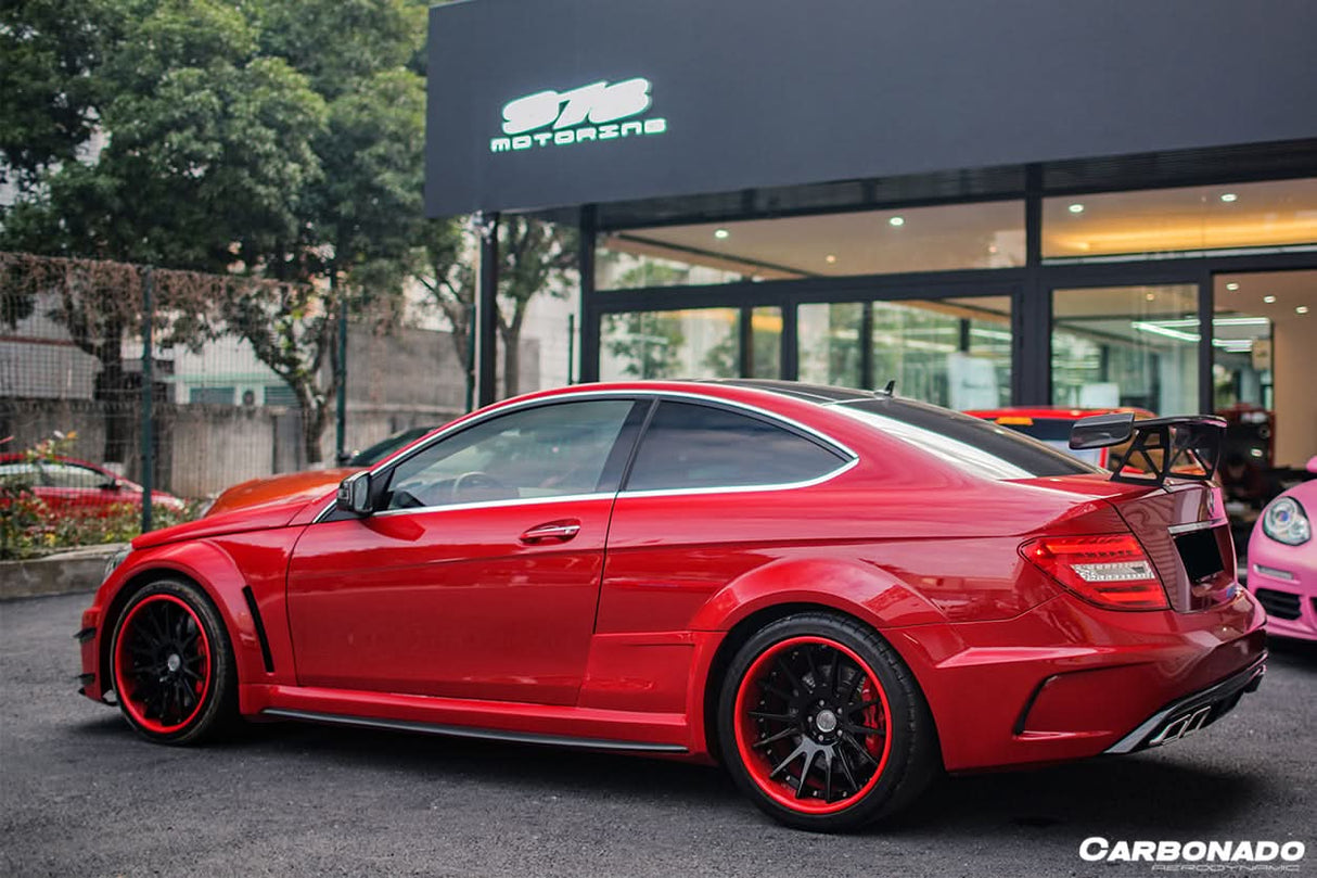 2012-2014 Mercedes Benz W204 BKSS Style Wide Full Body Kit DarwinPRO (BKSS) Fits C63 AMG Coupe