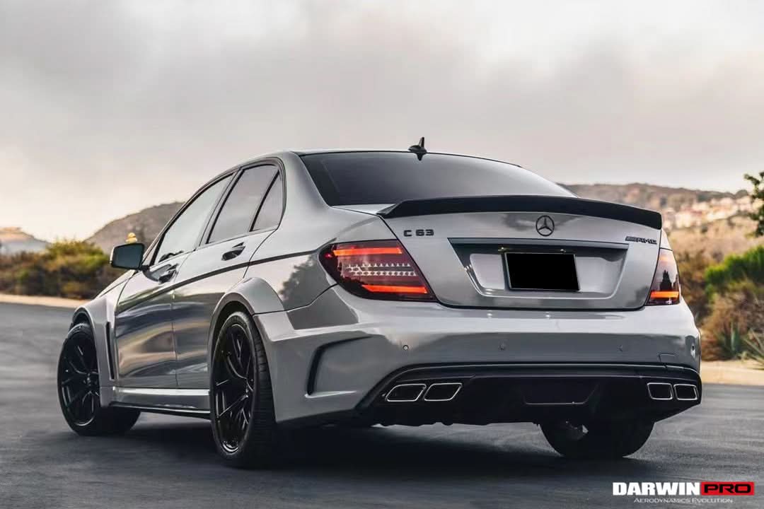 2012-2014 Mercedes Benz W204 Wide Full Body Kit DarwinPRO (BKSS) Fits C63 AMG Sedan
