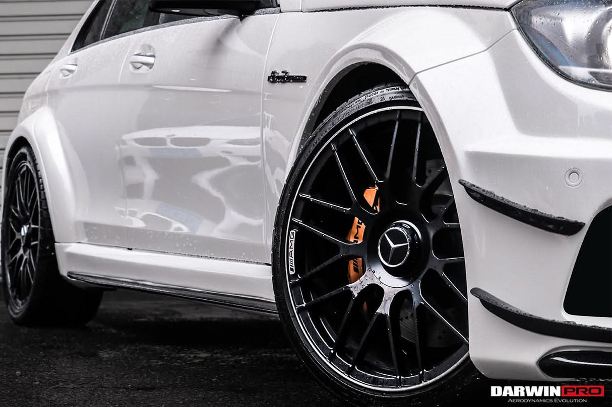 2012-2014 Mercedes Benz W204 Wide Full Body Kit DarwinPRO (BKSS) Fits C63 AMG Sedan