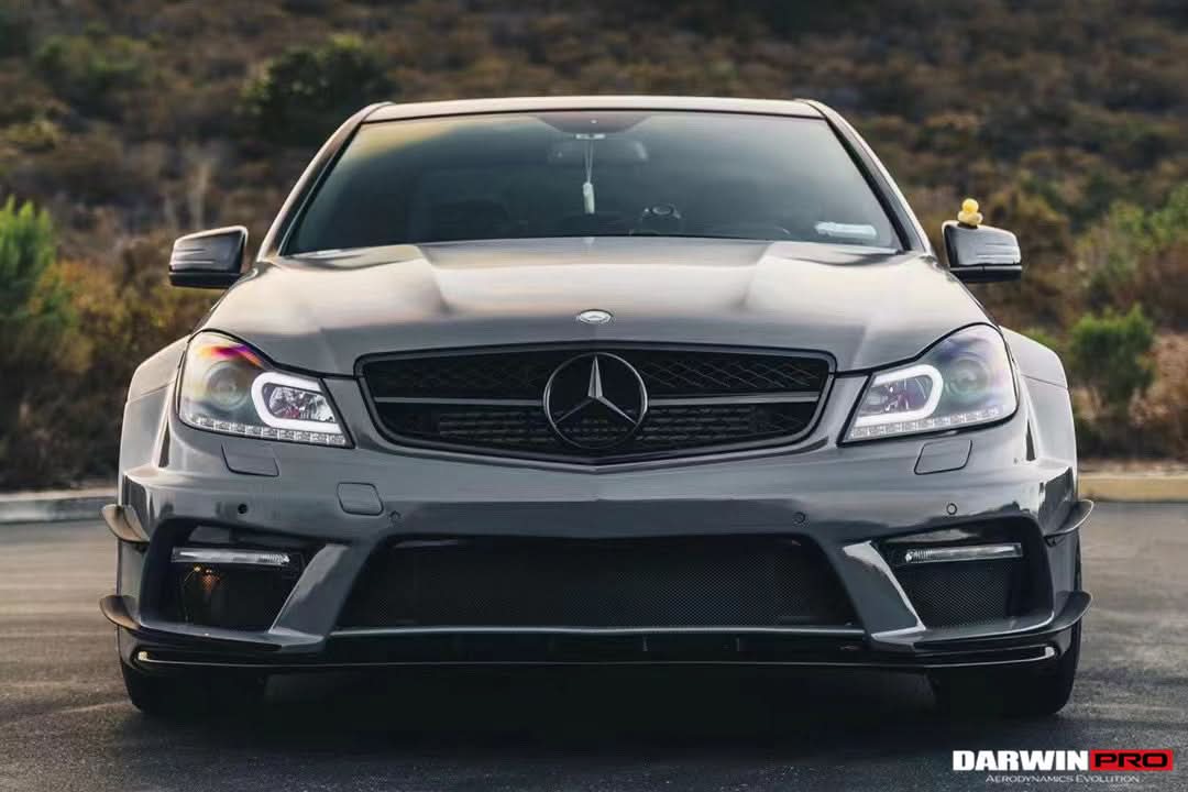 2012-2014 Mercedes Benz W204 Wide Full Body Kit DarwinPRO (BKSS) Fits C63 AMG Sedan
