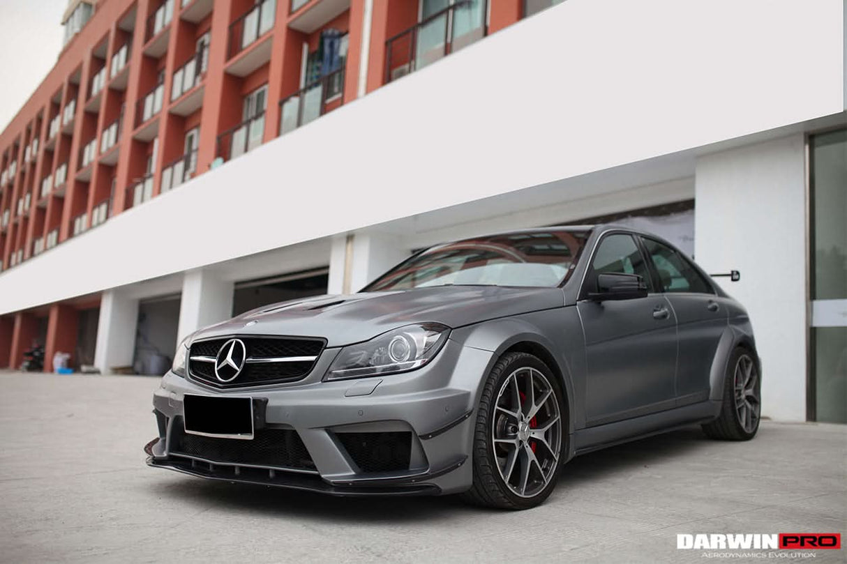 2012-2014 Mercedes Benz W204 Wide Full Body Kit DarwinPRO (BKSS) Fits C63 AMG Sedan