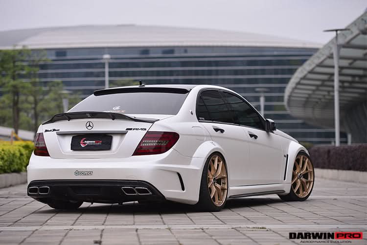 2012-2014 Mercedes Benz W204 Wide Full Body Kit DarwinPRO (BKSS) Fits C Class Sedan