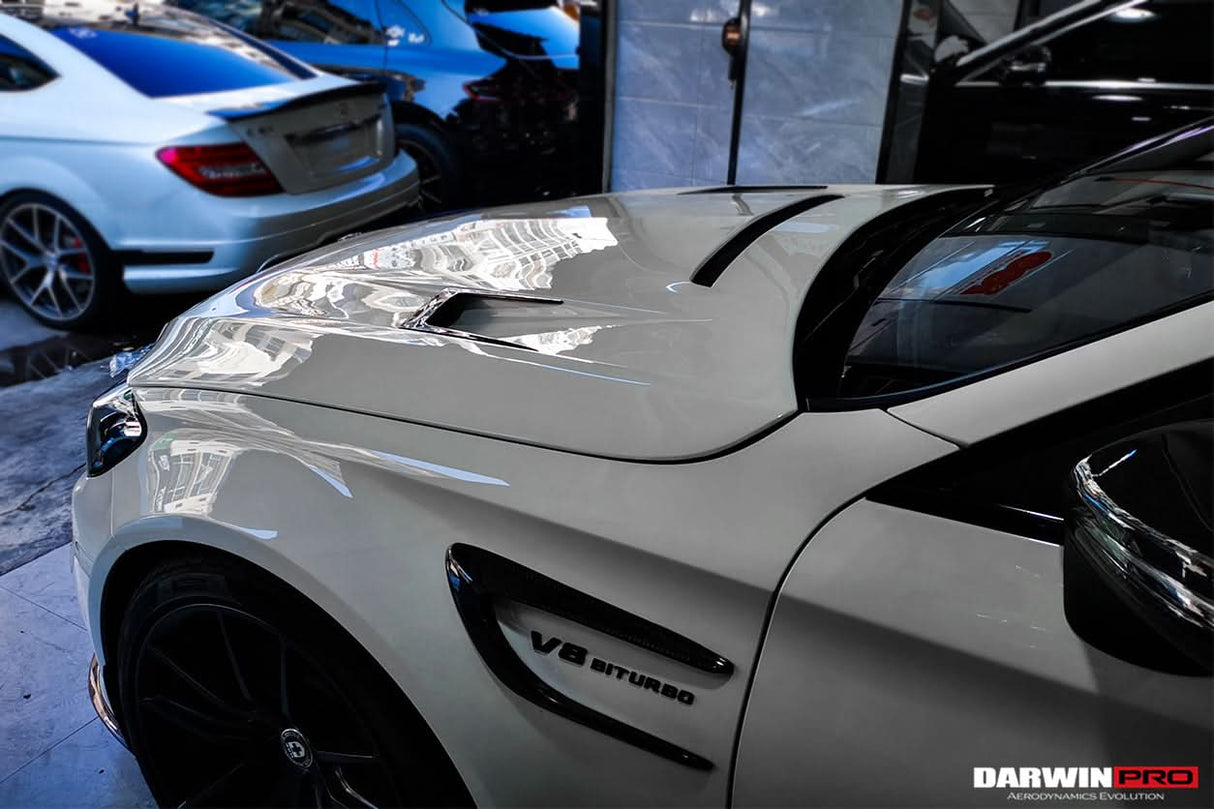 2015-2021 Mercedes Benz W205 C63 C63S AMG BKSS Style Hood