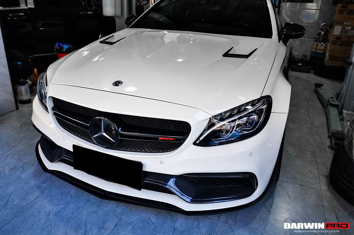 2015-2021 Mercedes Benz W205 C63 C63S AMG BKSS Style Hood