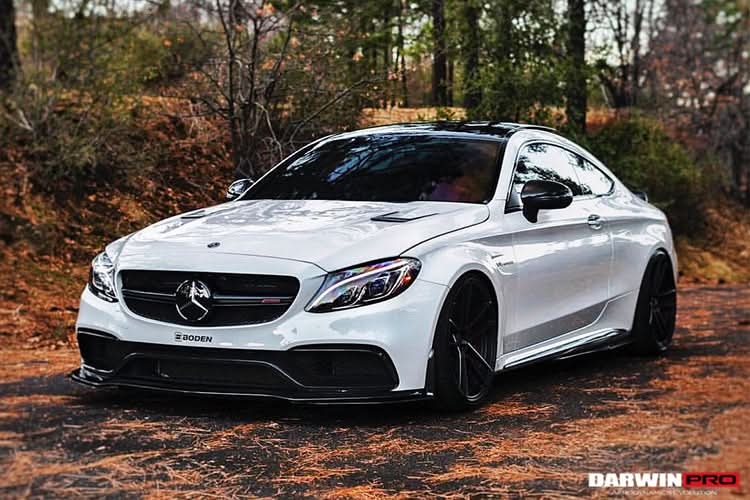 2015-2021 Mercedes Benz W205 C63 C63S AMG BKSS Style Hood