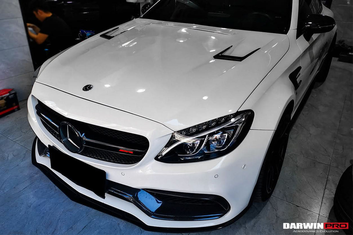 2015-2021 Mercedes Benz W205 C63 C63S AMG BKSS Style Hood