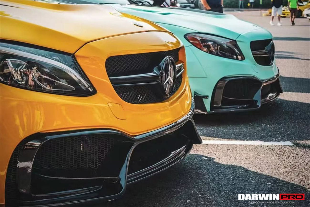 2015-2021 Mercedes Benz W205 C63 S AMG Sedan IMP Performance Partial Carbon Fiber front bumper