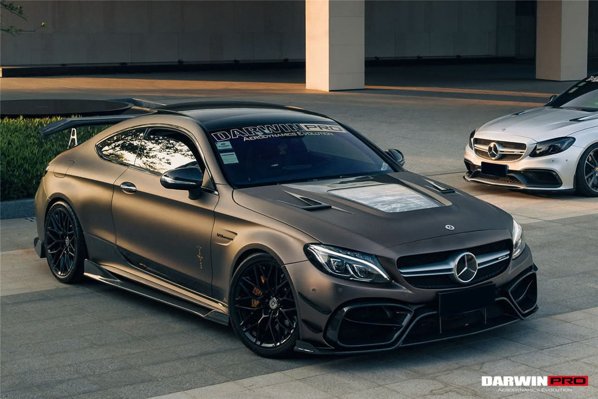 DarwinPRO 2015-2021 Mercedes Benz W205 C63 & S AMG IMP Performance Partial Carbon Fiber Hood