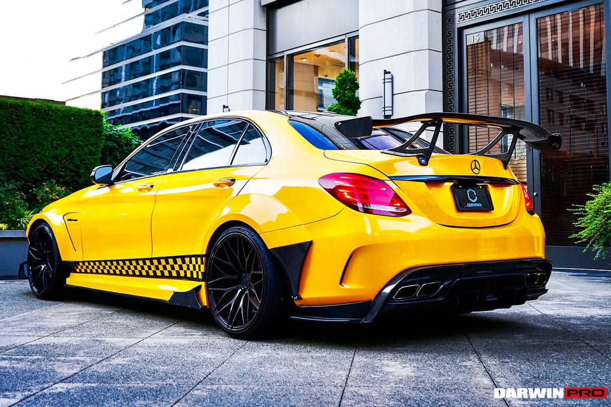 2015-2021 Mercedes Benz W205 C63 & S AMG Sedan IMP Performance Partial Carbon Fiber Full Body Kit