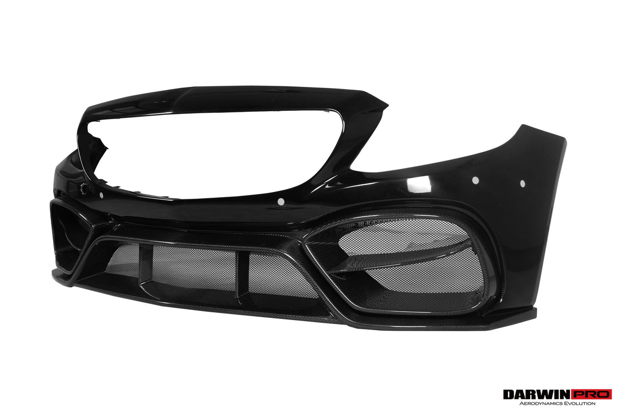 2016-2023 Mercedes Benz W205 C Class Coupe Front Bumper Set DarwinPRO (iMP Design) | Fit C300, C400, C43AMG