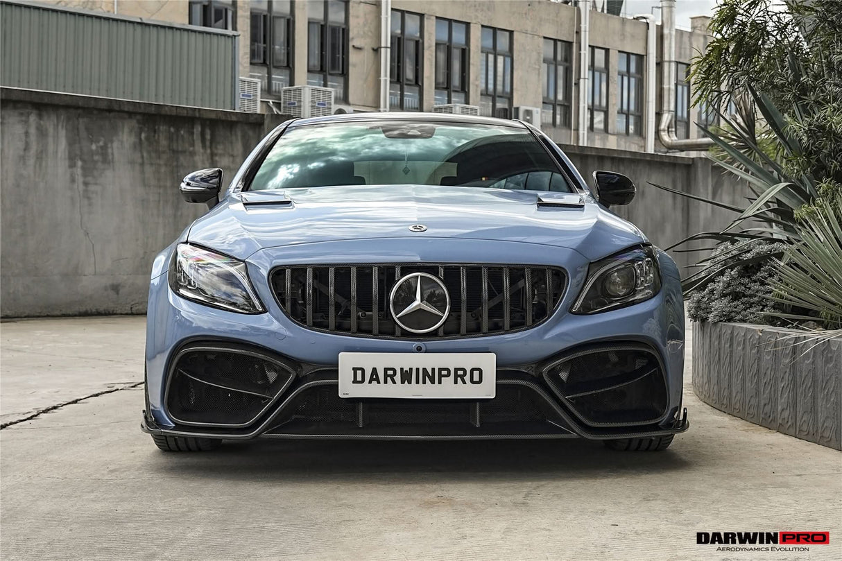 2016-2023 Mercedes Benz W205 C Class Coupe Front Bumper Set DarwinPRO (iMP Design) | Fit C300, C400, C43AMG