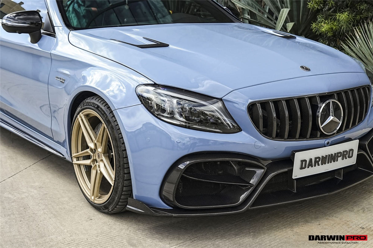 2016-2023 Mercedes Benz W205 C Class Coupe Front Bumper Set DarwinPRO (iMP Design) | Fit C300, C400, C43AMG