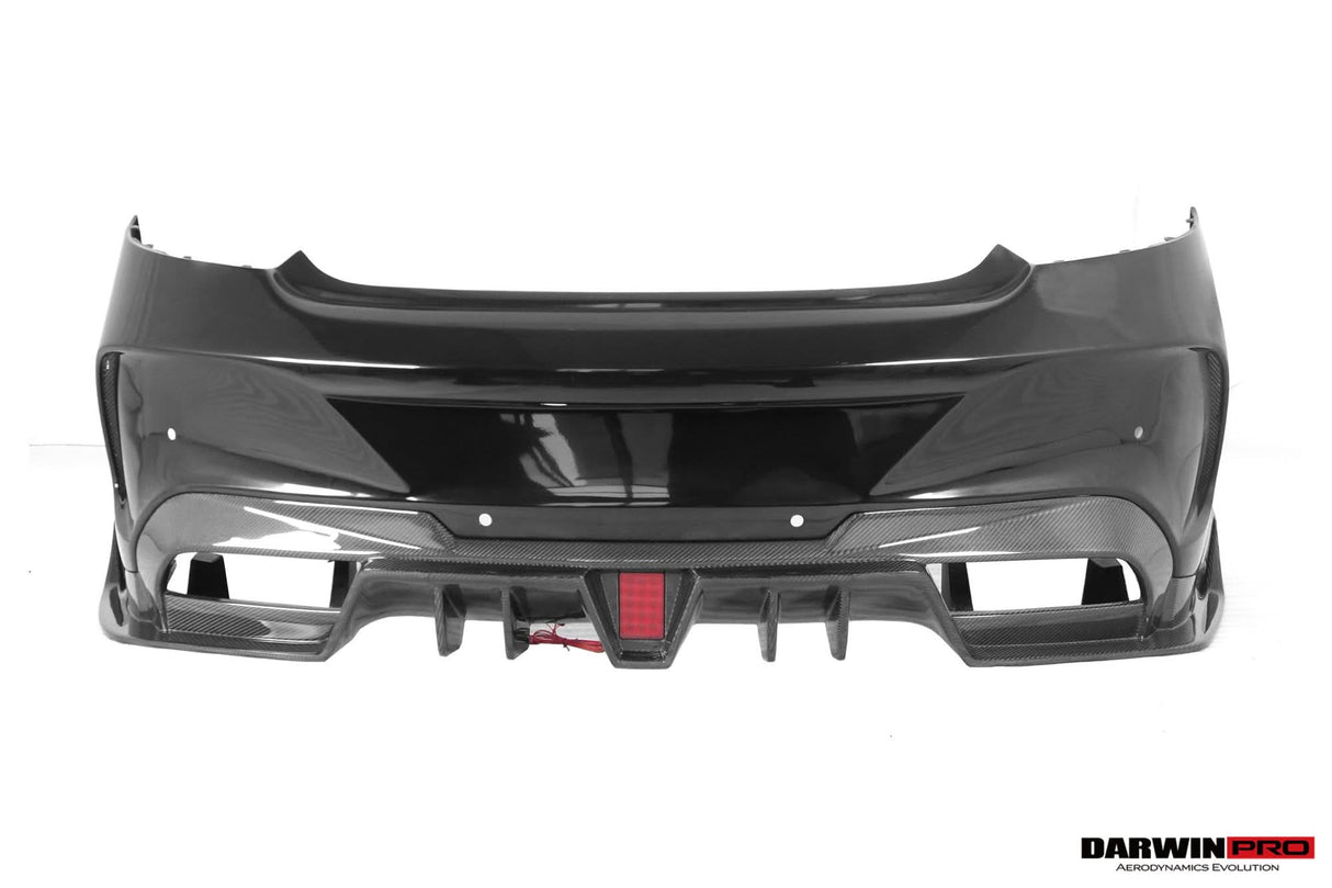 DarwinPRO 2016-2023 Mercedes Benz W205 C Class Coupe IMP Design Rear Bumper | Fit C300, C400, C43AMG