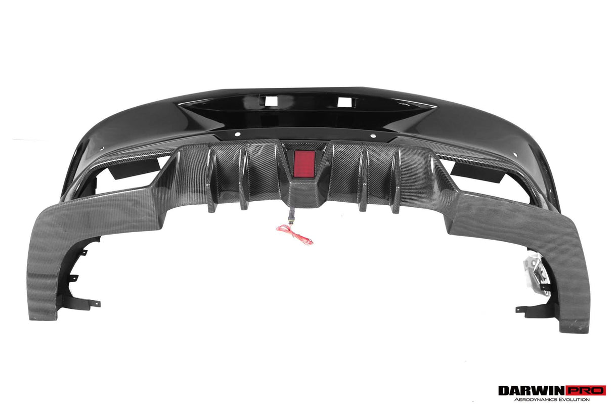 DarwinPRO 2016-2023 Mercedes Benz W205 C Class Coupe IMP Design Rear Bumper | Fit C300, C400, C43AMG