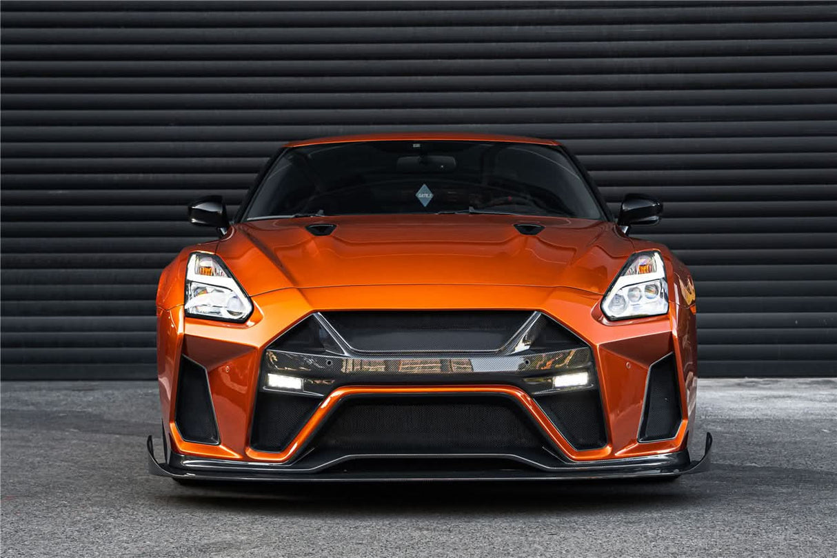 DarwinPRO 2008-2023 Nissan GTR R35 CBA DBA EBA BKSSII Style Front Bumper
