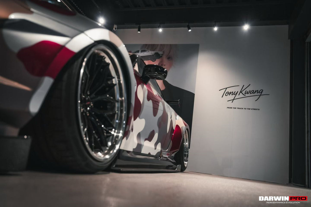 DarwinPRO 2008-2023 Nissan GTR R35 CBA DBA EBA BKSSII Style Partial Carbon Fiber Full Wide Body Kit