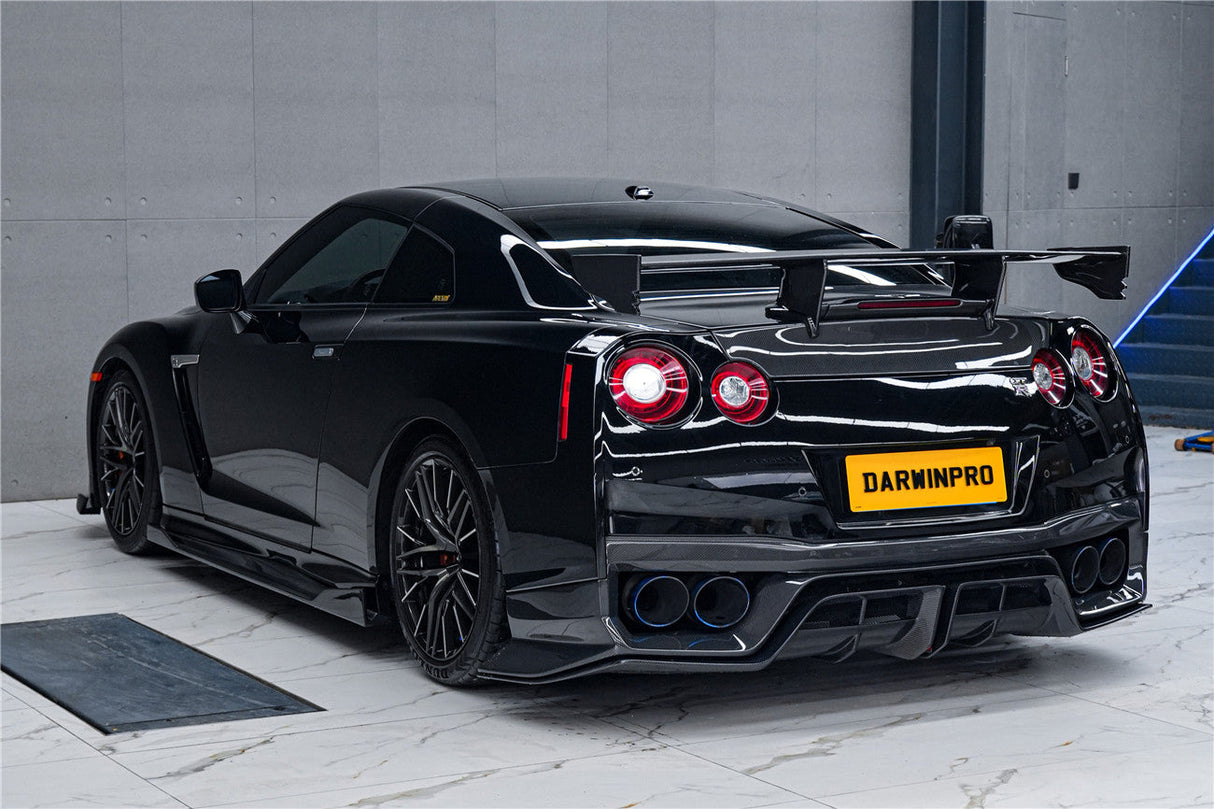 2017-2023 Nissan GTR R35 EBA Carbon Fiber Rear Diffuser DarwinPRO (BKSS)