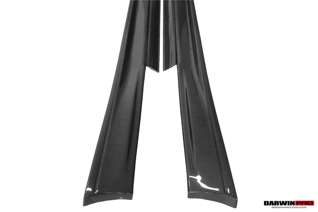 2008-2023 Nissan GTR R35 CBA | DBA Carbon Fiber Side Skirts - DarwinPRO (NSMO)