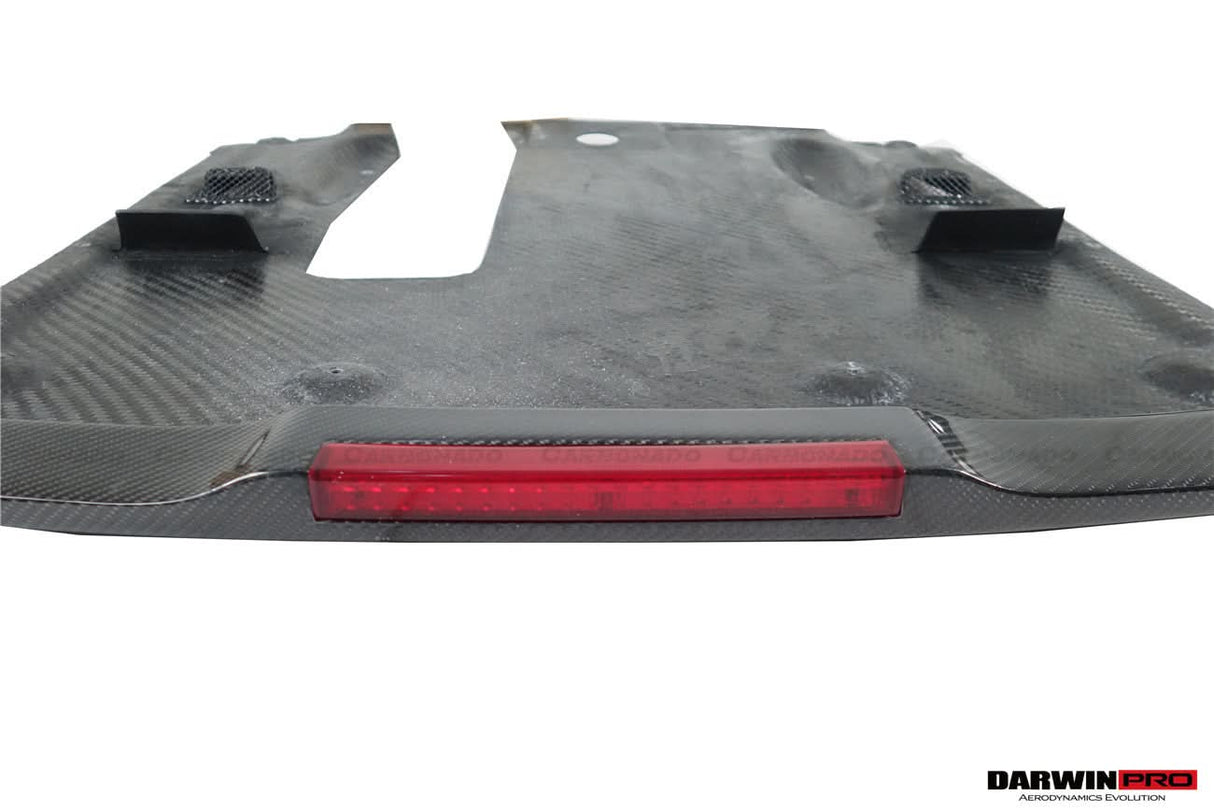 2012-2023 Nissan GTR R35 DBA EBA NSM Style Carbon Fiber Rear Diffuser Undertary With Break Light