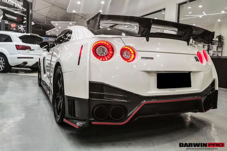 2008-2023 Nissan GTR R35 CBA DBA EBA NSM Style Carbon Fiber Trunk Spoiler Wing