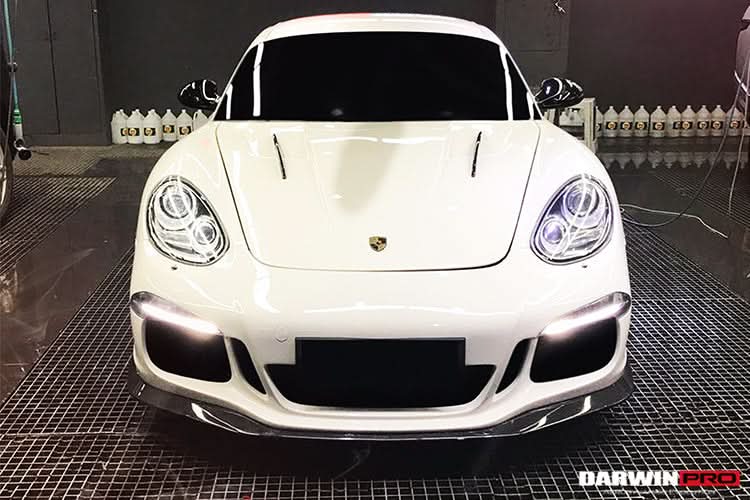 2009-2012 Porsche Cayman Boxster 987.2 GT3 Style Partial Carbon Fiber Full Body Kit