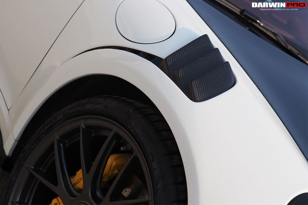 2016-2019 Porsche 911 991.2 Carrera Targa 4 4S GT3 Convert GT2RS Style Partial Carbon Fiber Fender