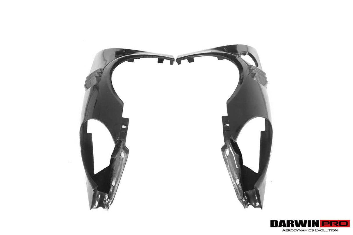 2016-2019 Porsche 911 991.2 Carrera Targa 4 4S GT3 Convert GT2RS Style Partial Carbon Fiber Fender