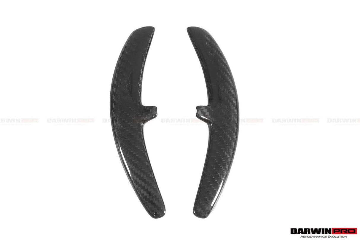 DarwinPRO 2016-2025 Porsche 911 Autoclave Carbon Fiber Paddle Shifters DarwinPRO (OE) | Fits 991.2, 718, 981, MACAN