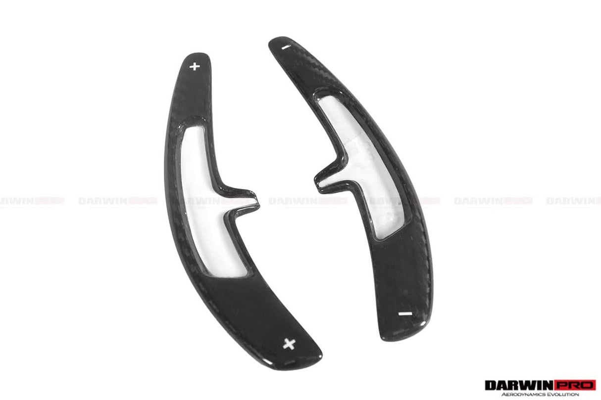 DarwinPRO 2016-2025 Porsche 911 Autoclave Carbon Fiber Paddle Shifters DarwinPRO (OE) | Fits 991.2, 718, 981, MACAN
