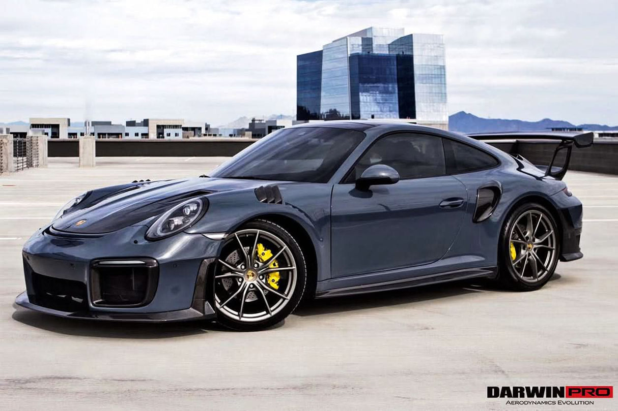 2016-2018 Porsche 911 991.2 Carrera Targa 4 4S GT2RS Style Carbon Fiber Quarter Panel Side Scoops