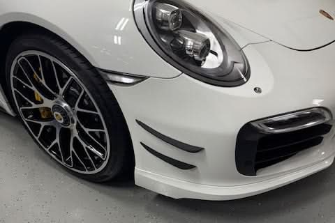 2013-2019 Porsche 911 991 Turbo S Carbon Fiber Front Canards DarwinPRO (BKSS)