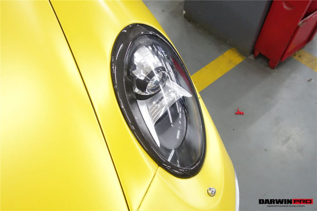 2012-2015 Porsche 911 991.1 Carrera Targa S 4 4S Carbon Fiber Eyebrow