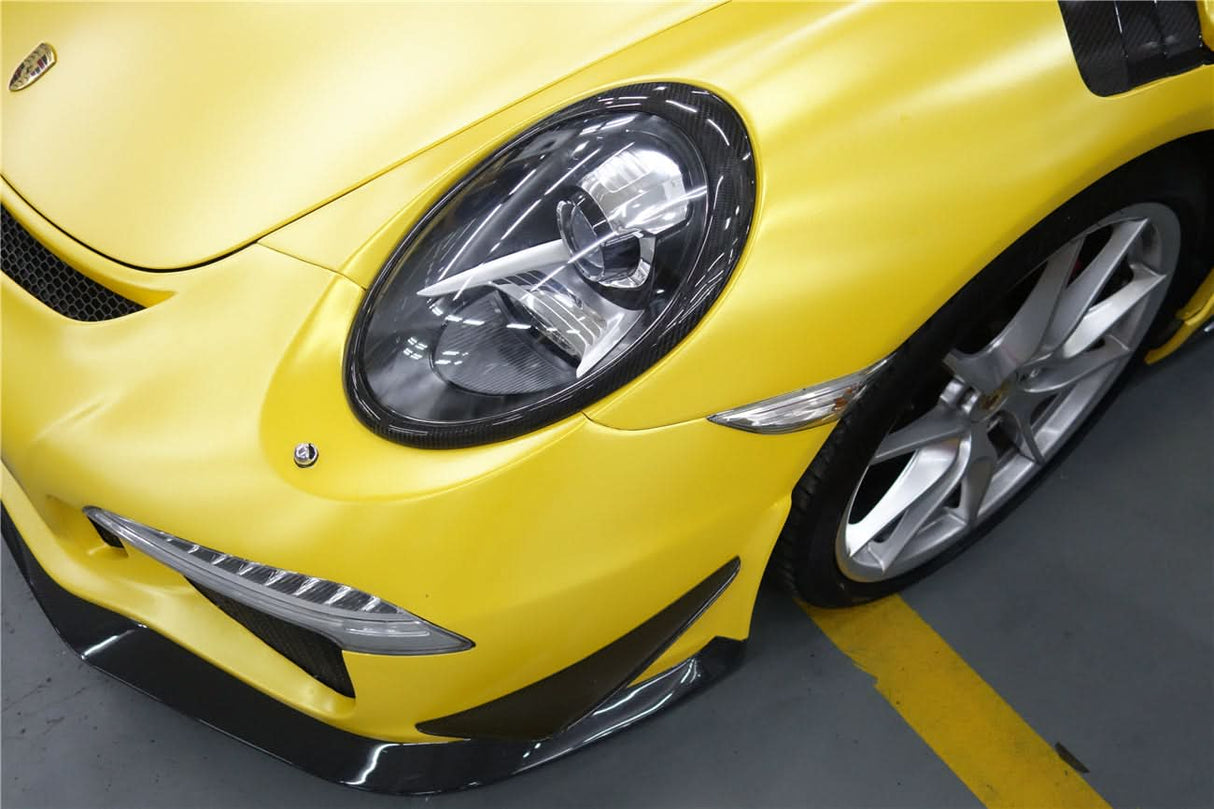 2012-2015 Porsche 911 991.1 Carrera Targa S 4 4S Carbon Fiber Eyebrow