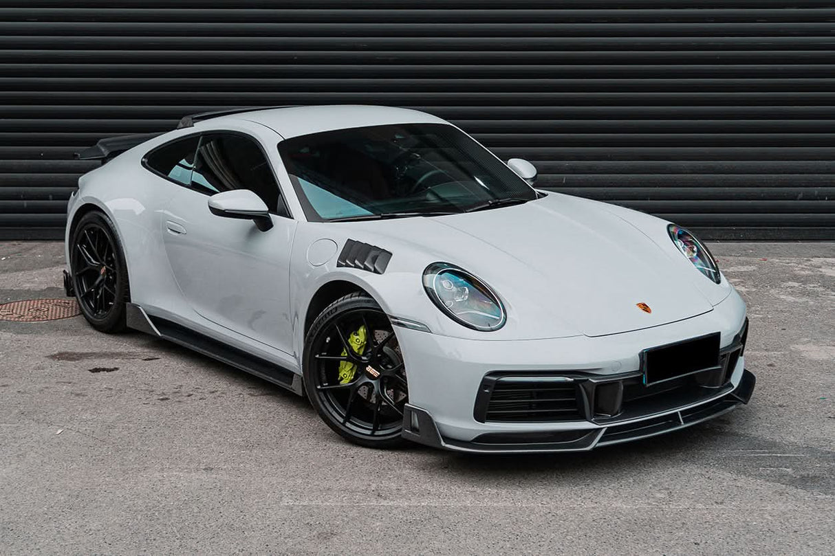 DarwinPRO 2019-UP Porsche 911 992 Carrera S & 4 & 4S & Targa & Cabriolet BKSS Style Side Skirts