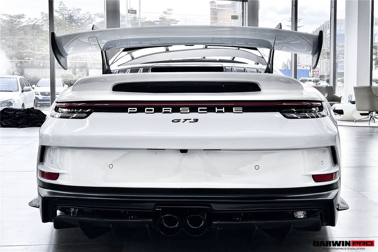 DarwinPRO 2019-2024 Porsche 911 992 Carrera & S & 4S GT3 Style Trunk Spoiler Wing