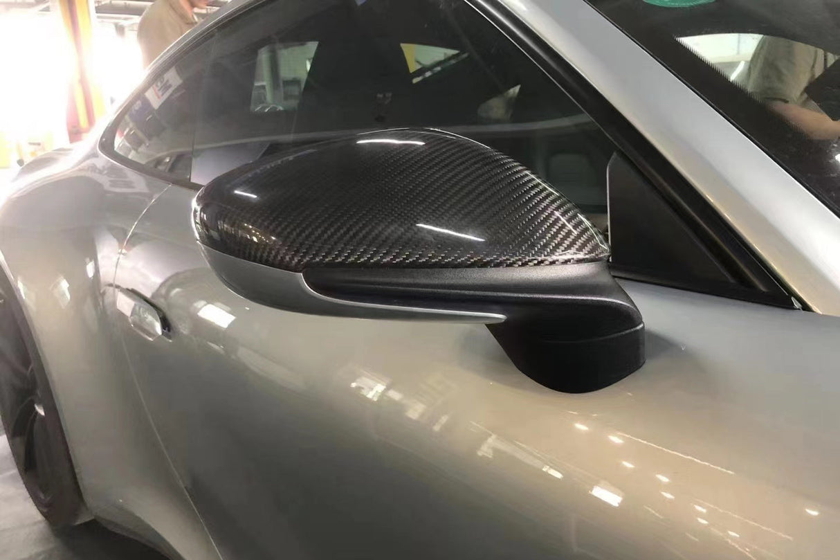 2019-2024 Porsche 911 992 Carrera & Targa & Turbo & Cabriolet & Taycan OE Style Mirror Housing Replacement