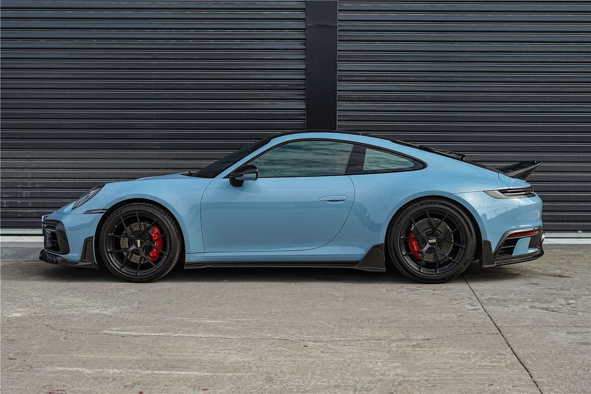 DarwinPRO 2019-2024 Porsche 911 992 Carrera S 4 4S Targa Cabriolet BKSSII Style Side Skirts