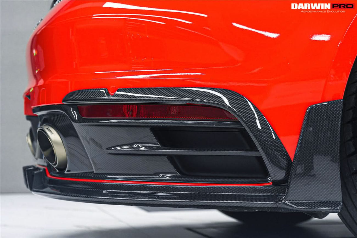 DarwinPRO 2019-2024 Porsche 911 992 Carrera & 4 & 4S & Targa & Cabriolet BKSSII Style Rear Bumper Vent Trims