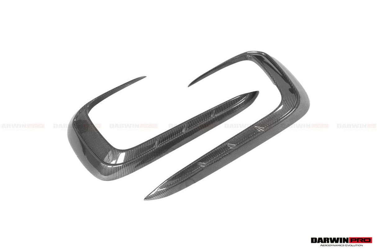 Darwinpro 2019-2024 Porsche 911 992 Carrera 4 4S Targa Cabriolet BKSSII Style Front Bumper Vent Trims