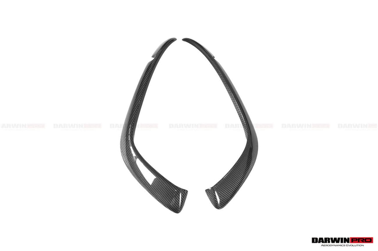 DarwinPRO 2019-2024 Porsche 911 992 Carrera & 4 & 4S & Targa & Cabriolet BKSSII Style Rear Bumper Vent Trims