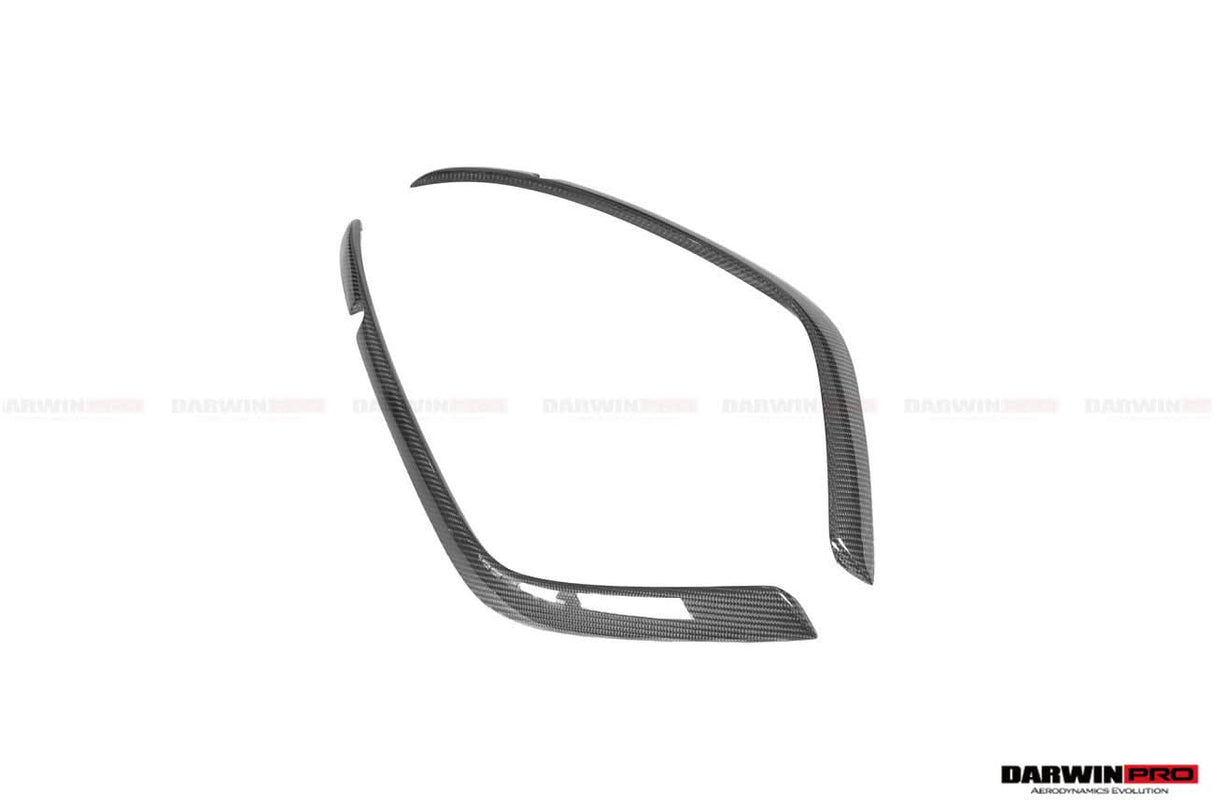 2019-2024 Porsche 911 992 SD-Sport Design Model Carbon Fiber Rear Bumper Vent Trims DarwinPRO (BKSSII) Fits Carrera, S, 4, 4S, Targa, Cabriolet