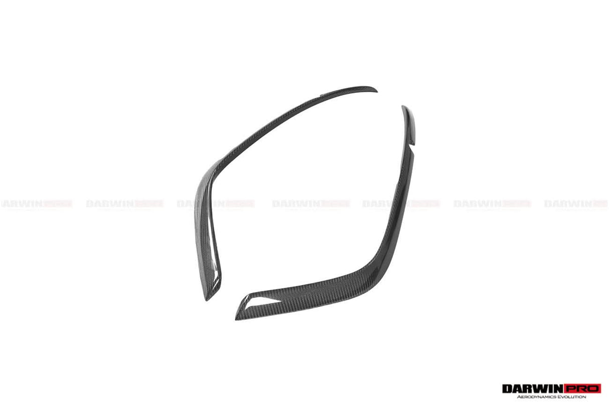 2019-2024 Porsche 911 992 SD-Sport Design Model Carbon Fiber Rear Bumper Vent Trims DarwinPRO (BKSSII) Fits Carrera, S, 4, 4S, Targa, Cabriolet